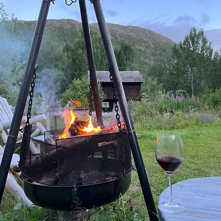 Feriehus 9 Bed Authentic Norwegian With Sauna And Hot Tub Fausko