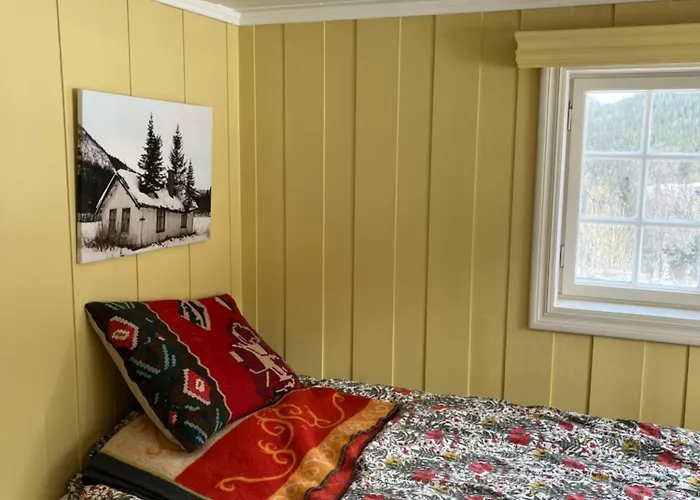 9 Bed Authentic Norwegian With Sauna And Hot Tub Feriehus Fausko